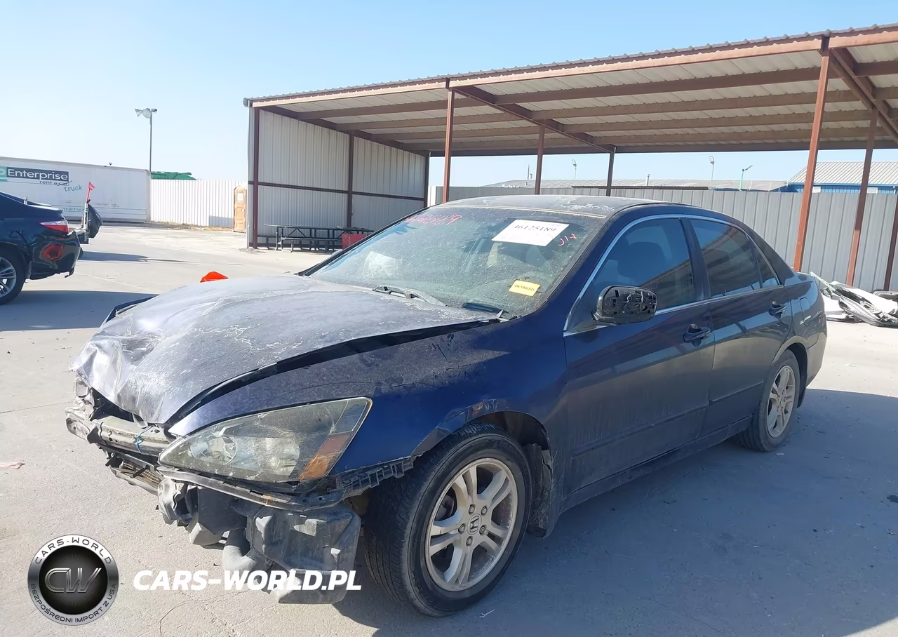 2007 Honda Accord 2.4 Se VIN:JHMCM56377C022844 - 2