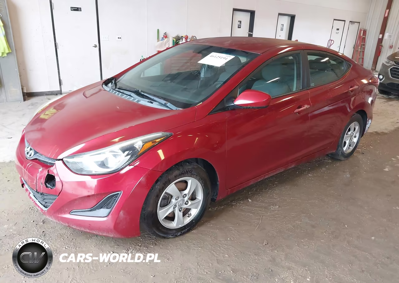 2015 Hyundai Elantra Se VIN:5NPDH4AE5FH620592 - 2