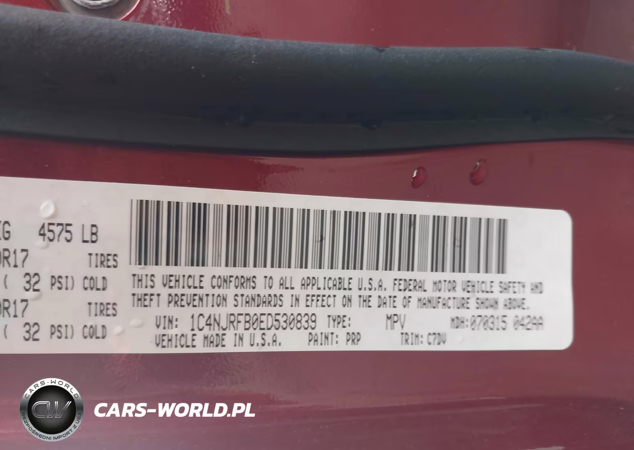 2014 Jeep Patriot Latitude VIN:1C4NJRFB0ED530839 - 9
