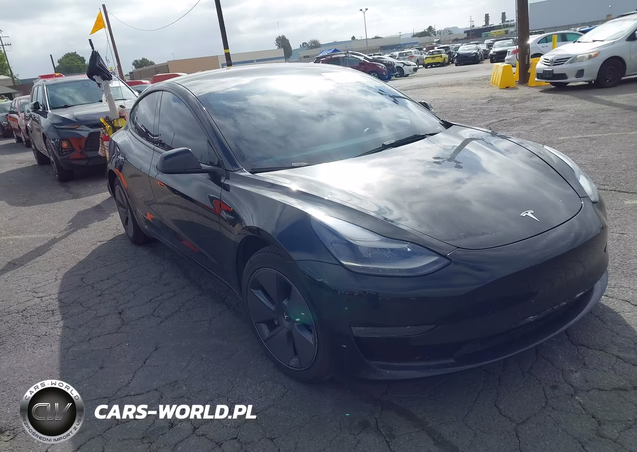 2022 Tesla Model 3 Long Range Dual Motor All-Wheel Drive VIN:5YJ3E1EBXNF206613 - 1