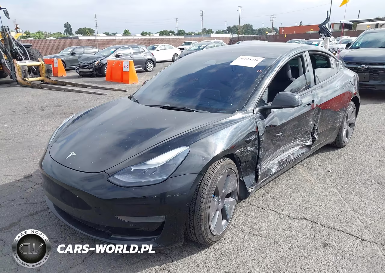 2022 Tesla Model 3 Long Range Dual Motor All-Wheel Drive VIN:5YJ3E1EBXNF206613 - 2