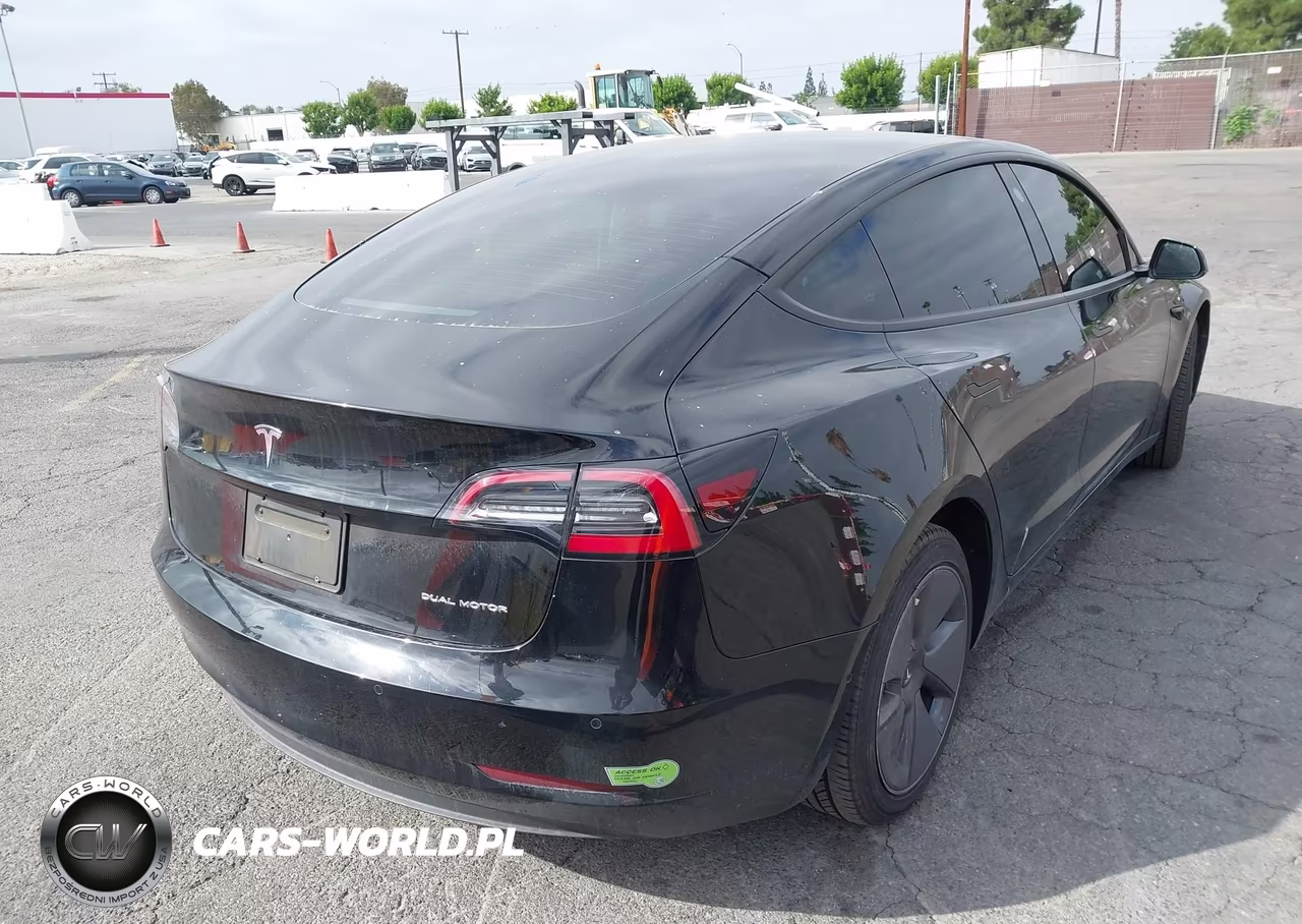 2022 Tesla Model 3 Long Range Dual Motor All-Wheel Drive VIN:5YJ3E1EBXNF206613 - 4