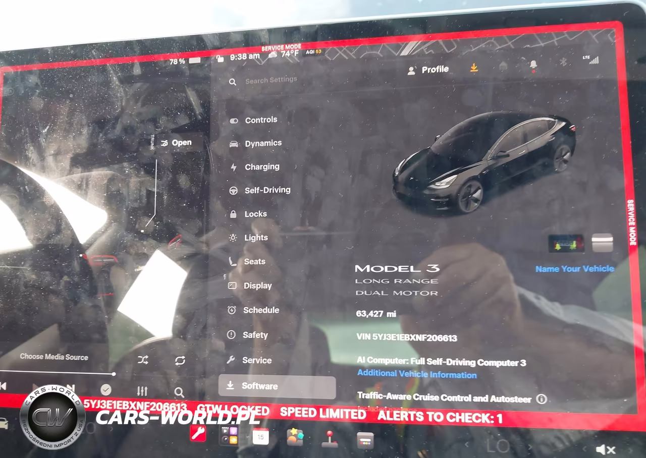 2022 Tesla Model 3 Long Range Dual Motor All-Wheel Drive VIN:5YJ3E1EBXNF206613 - 7