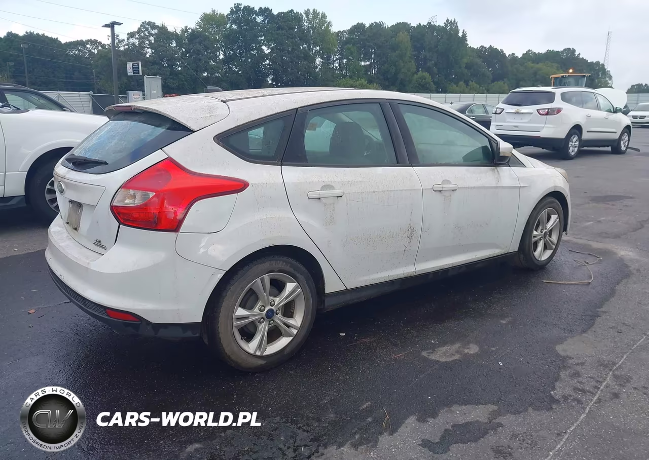 2014 Ford Focus Se VIN:1FADP3K28EL367494 - 4