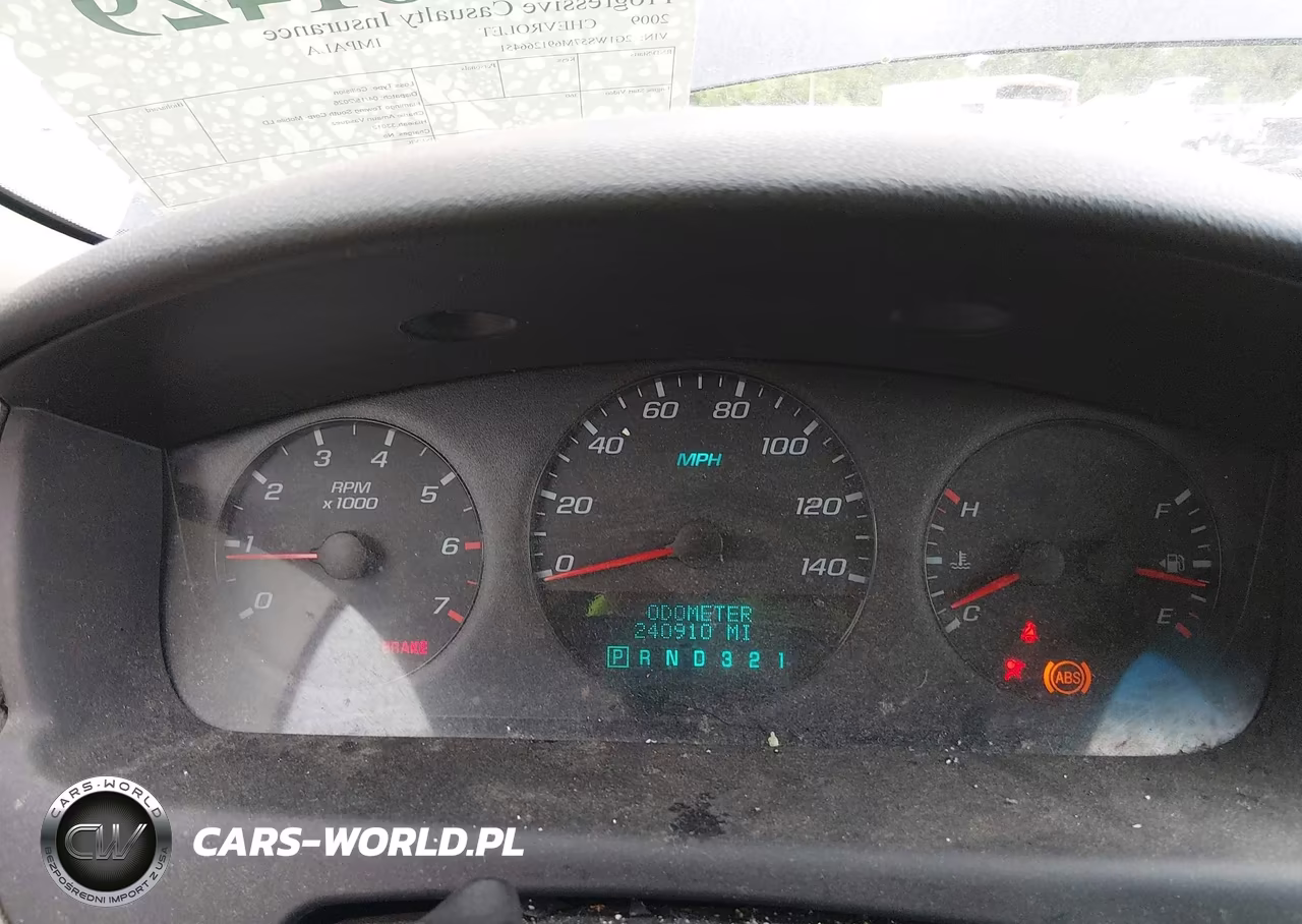 2009 Chevrolet Impala Police VIN:2G1WS57M691266451 - 7