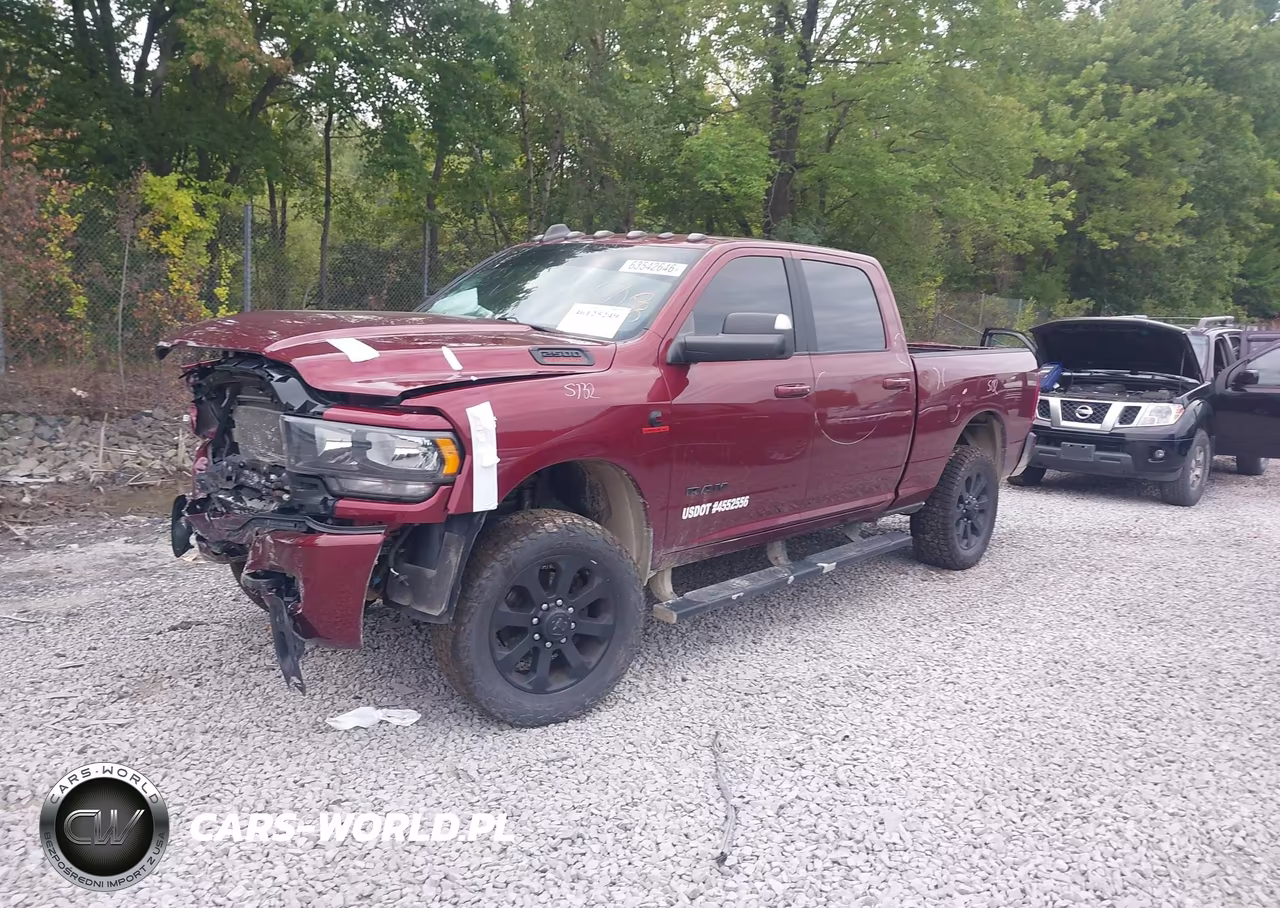 2022 Ram 2500 Big Horn-Lone Star VIN:3C6UR5DL3NG327334 - 2