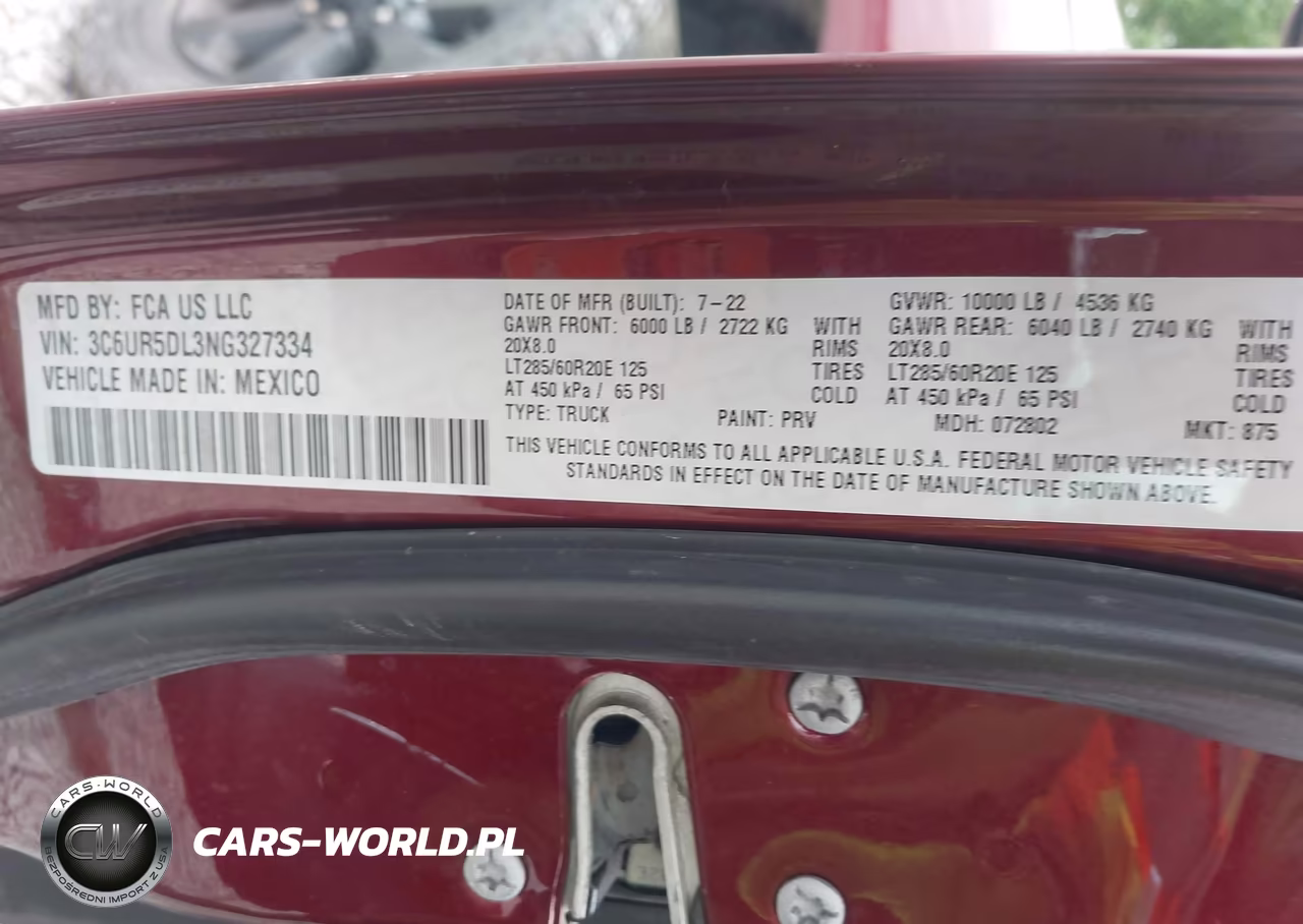 2022 Ram 2500 Big Horn-Lone Star VIN:3C6UR5DL3NG327334 - 9
