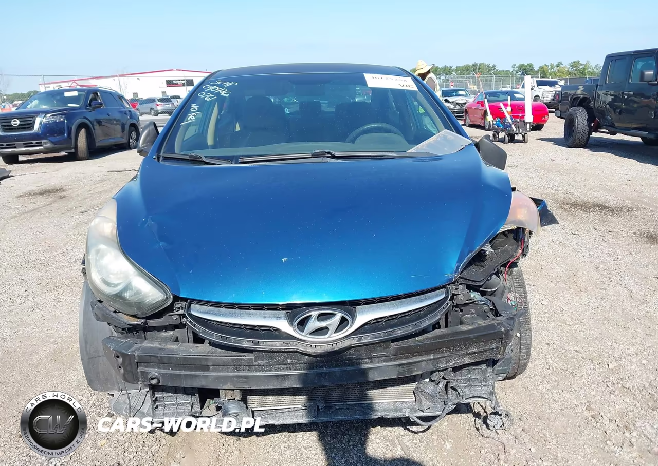 2013 Hyundai Elantra Gls VIN:KMHDH4AE0DU970761 - 13