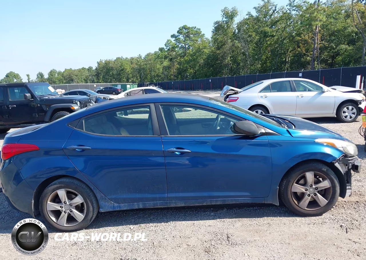 2013 Hyundai Elantra Gls VIN:KMHDH4AE0DU970761 - 14
