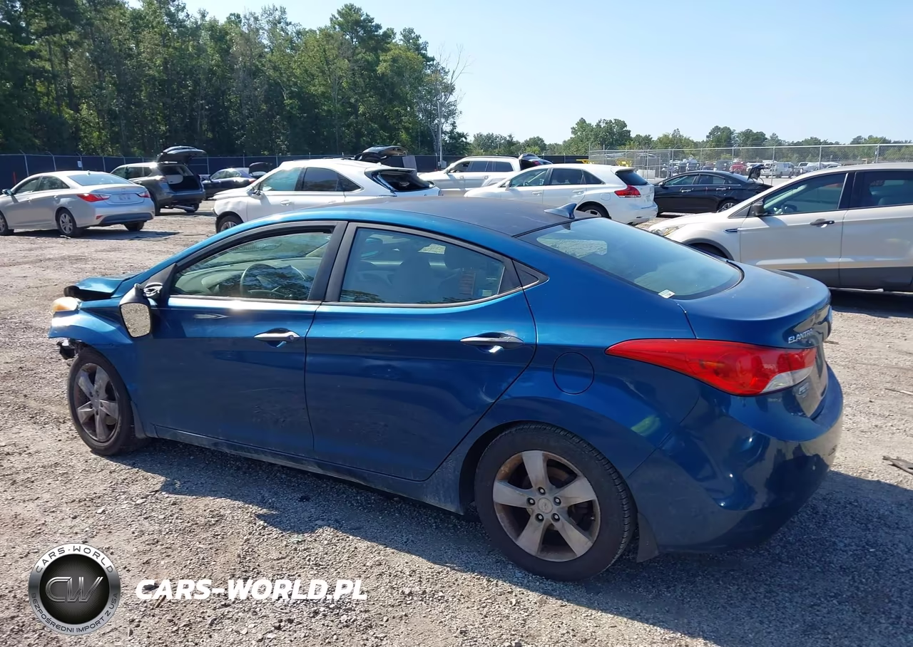 2013 Hyundai Elantra Gls VIN:KMHDH4AE0DU970761 - 3