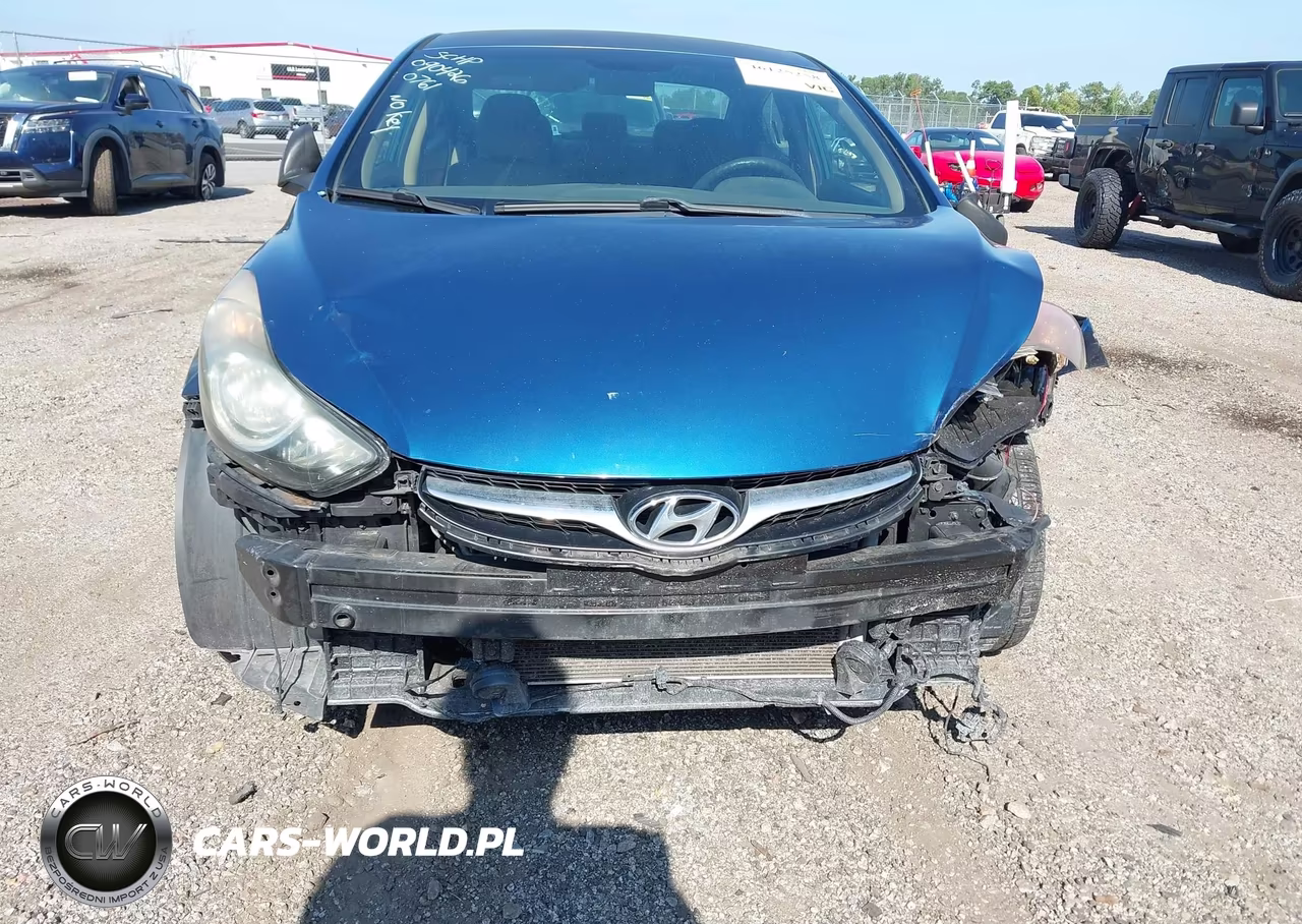 2013 Hyundai Elantra Gls VIN:KMHDH4AE0DU970761 - 6