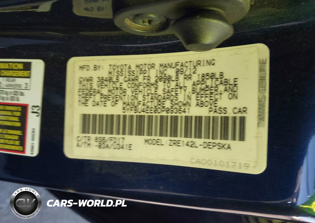 2013 Toyota Corolla S VIN:5YFBU4EE0DP093641 - 9