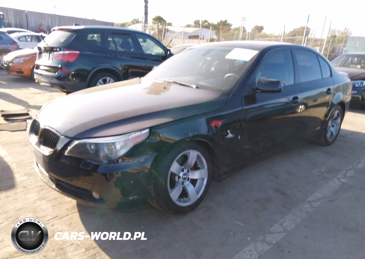 2007 BMW 525I VIN:WBANE53587CW60076 - 2