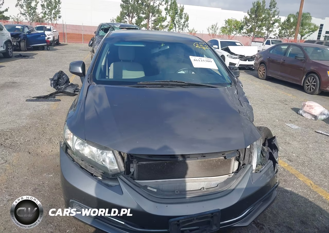 2013 Honda Civic Lx VIN:2HGFB2F57DH515423 - 12