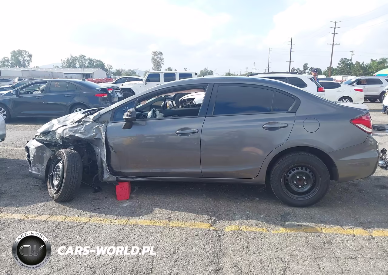2013 Honda Civic Lx VIN:2HGFB2F57DH515423 - 14