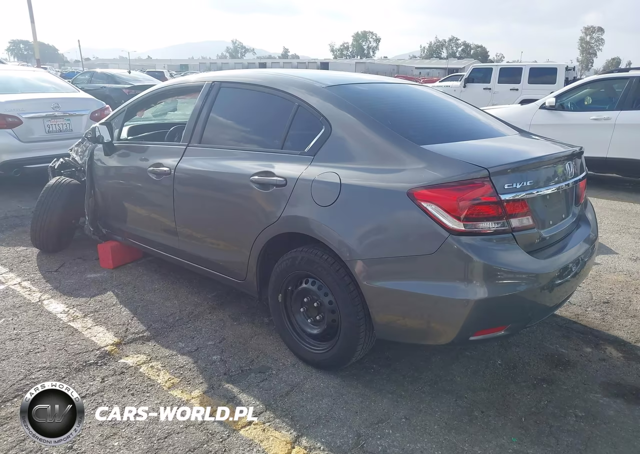 2013 Honda Civic Lx VIN:2HGFB2F57DH515423 - 3
