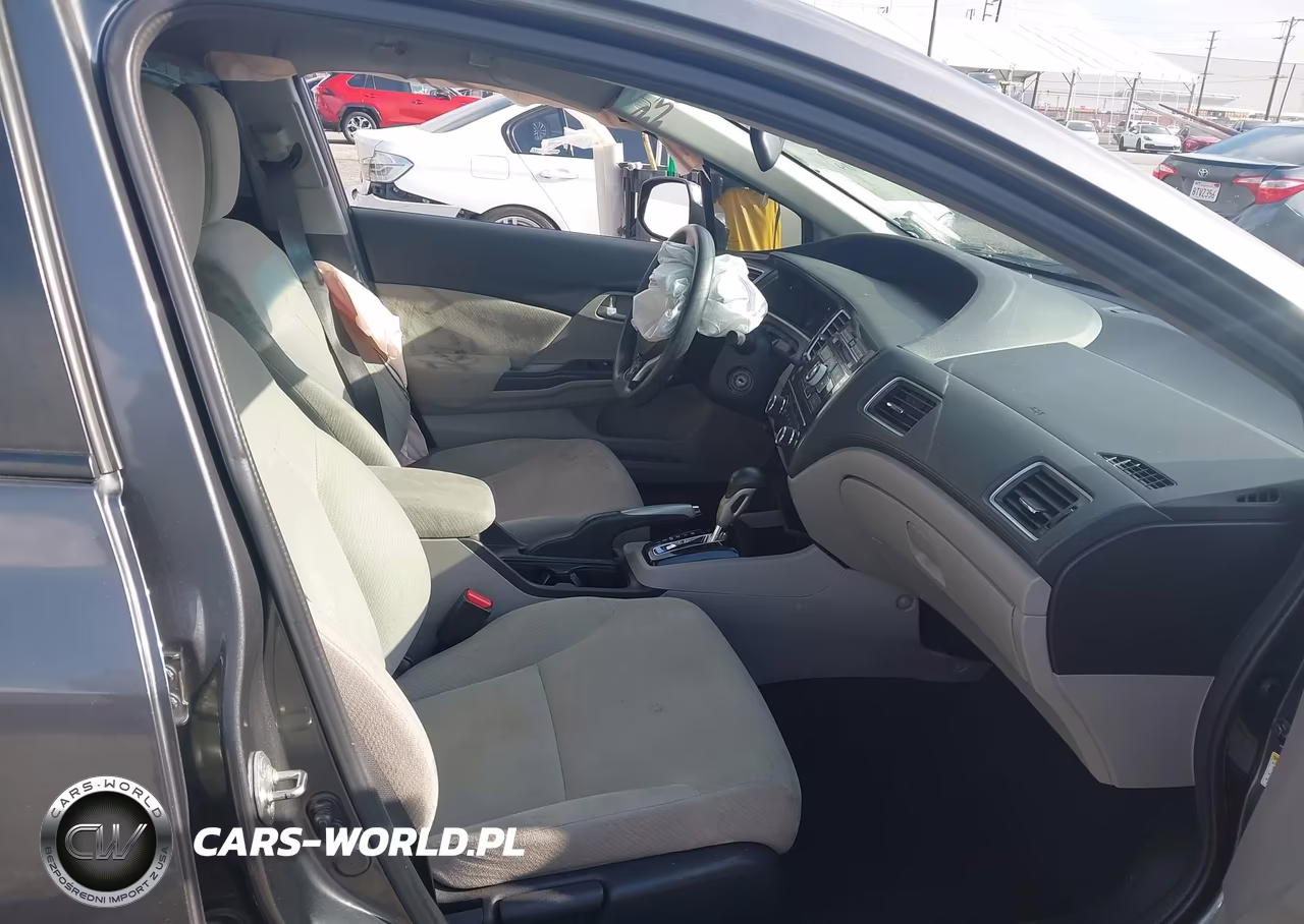 2013 Honda Civic Lx VIN:2HGFB2F57DH515423 - 5