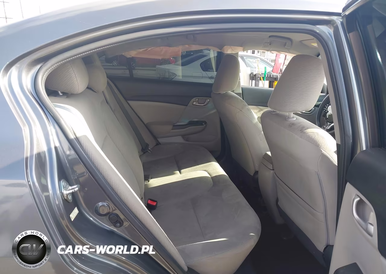 2013 Honda Civic Lx VIN:2HGFB2F57DH515423 - 8