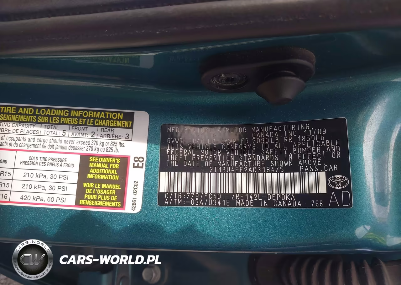 2010 Toyota Corolla Le VIN:2T1BU4EE2AC318475 - 9
