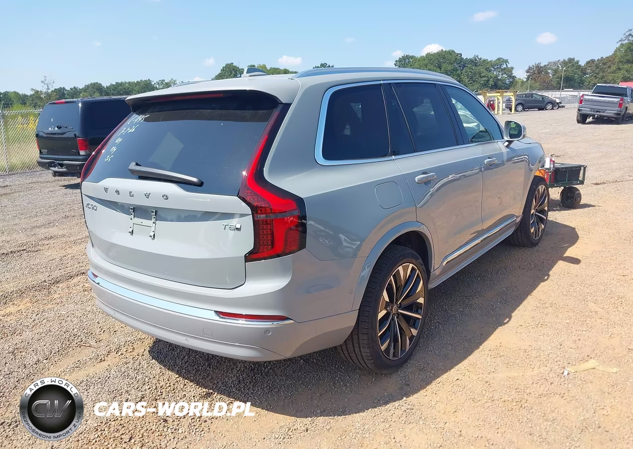 2026 Volvo Xc90 Plug-In Hybrid Plus, T8 Awd, Electric-Gasoline, Bright, 7 Seats VIN:YV4H60PE4T1489999 - 4