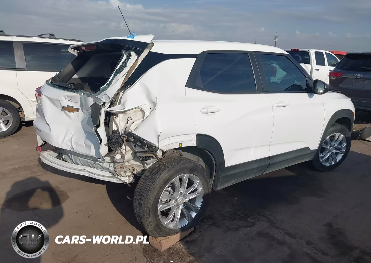 2023 Chevrolet Trailblazer Fwd Ls VIN:KL79MMS25PB174904 - 4