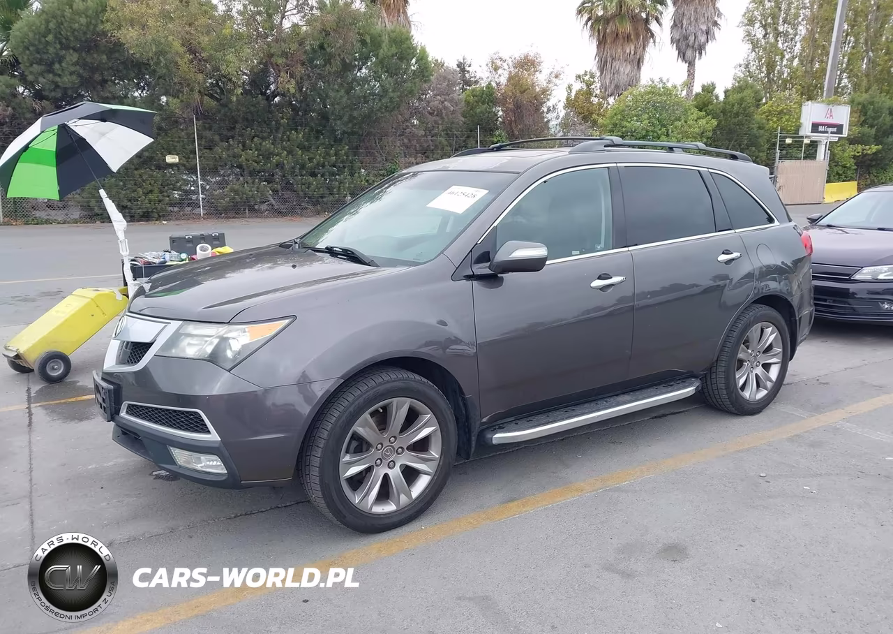 2012 Acura Mdx Advance Package VIN:2HNYD2H88CH542485 - 2
