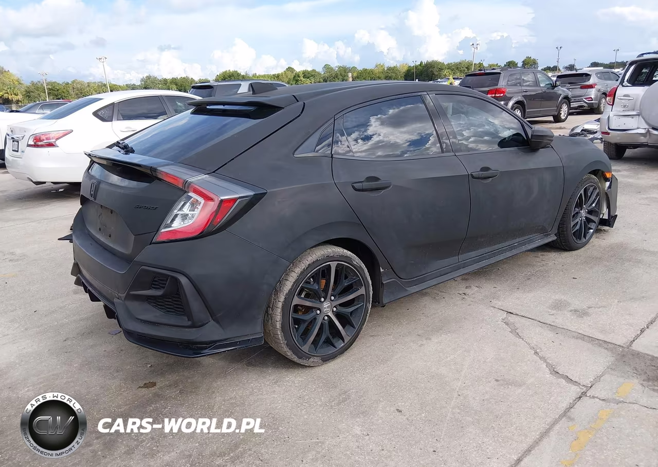 2021 Honda Civic Sport VIN:SHHFK7H48MU217919 - 4
