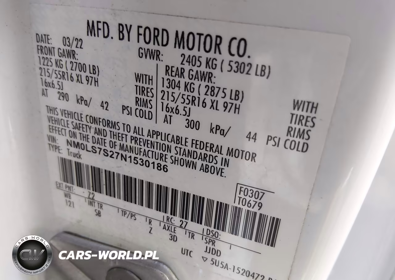 2022 Ford Transit Connect Xl VIN:NM0LS7S27N1530186 - 9