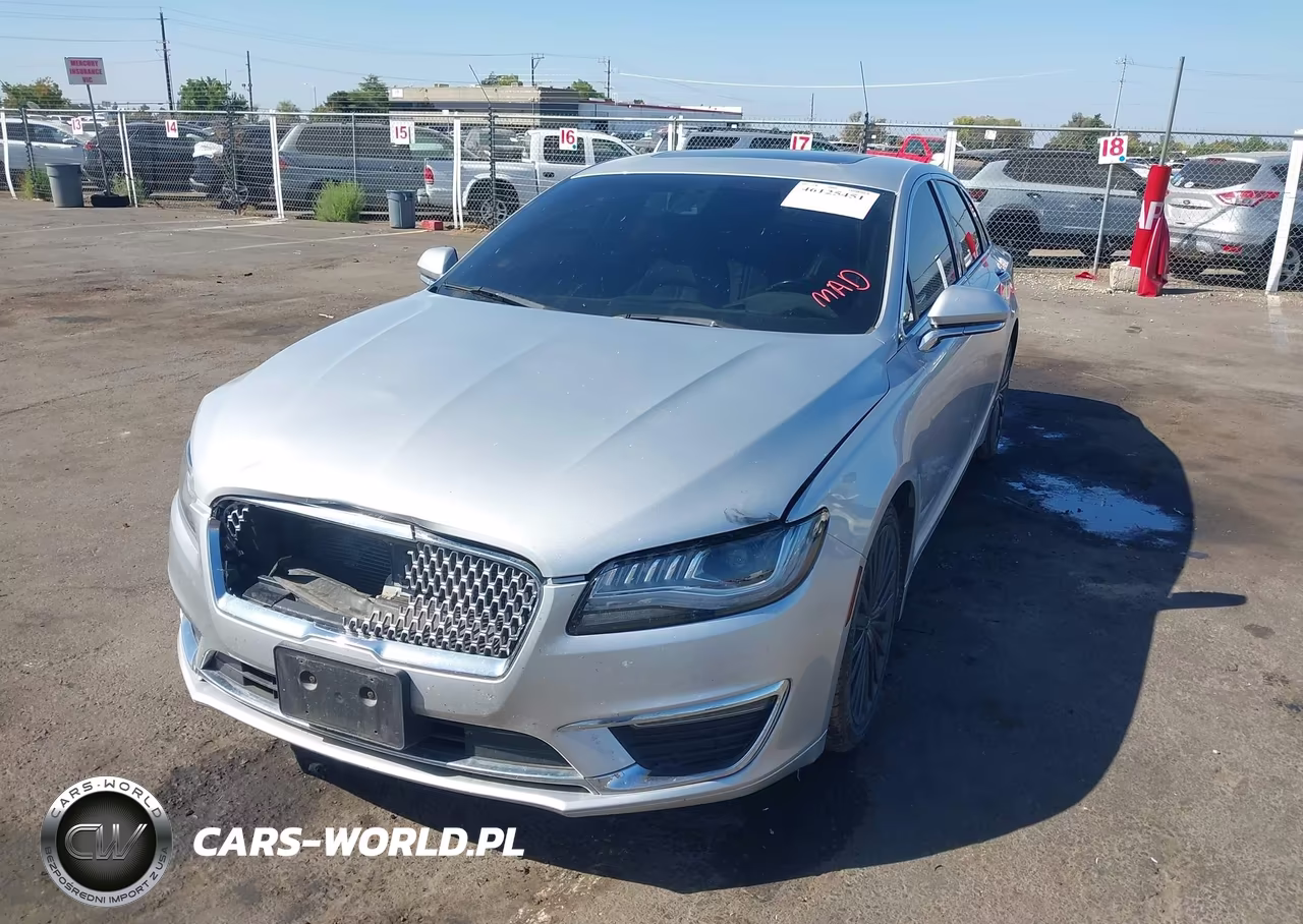 2018 Lincoln Mkz Reserve VIN:3LN6L5F94JR609755 - 2