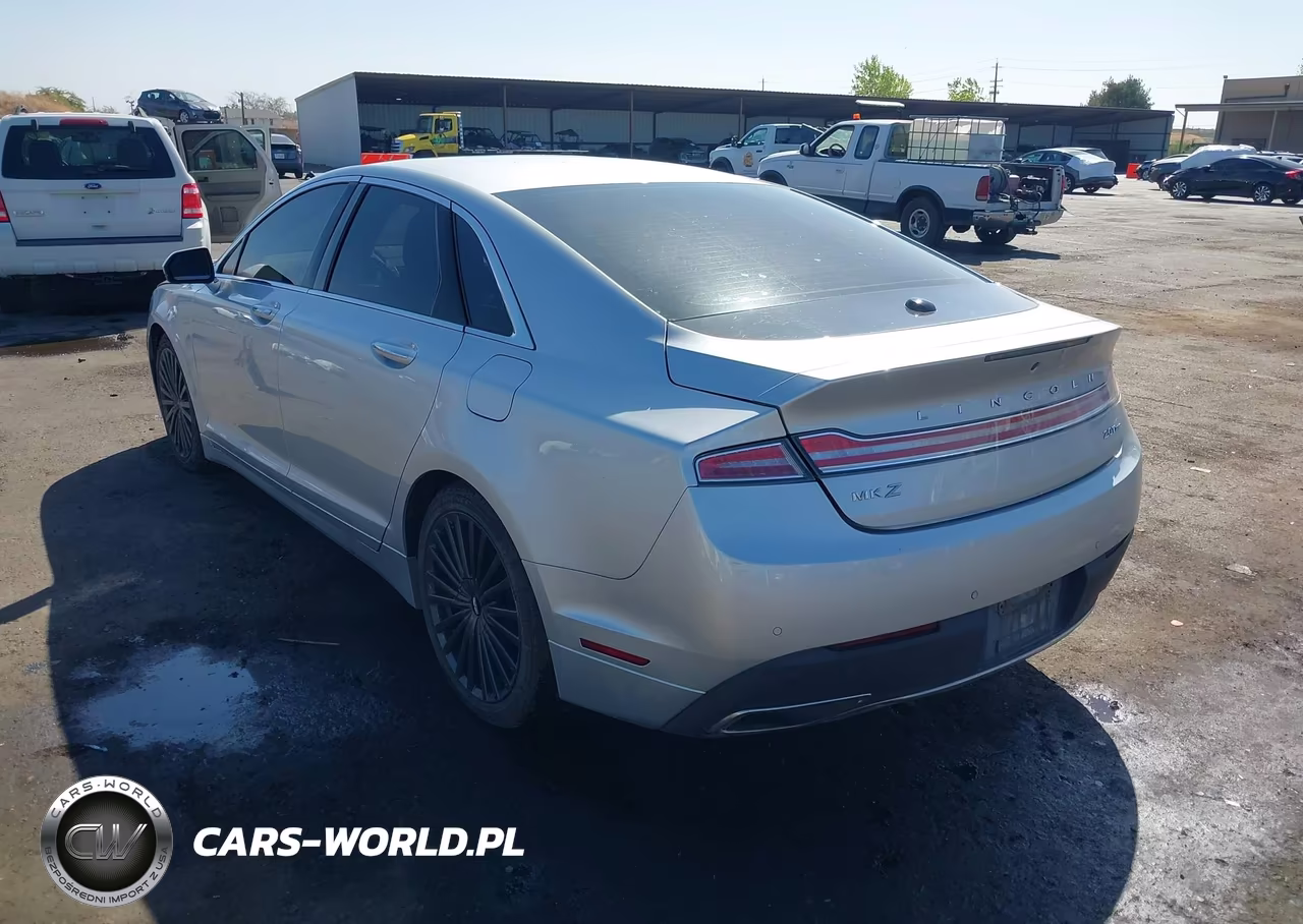 2018 Lincoln Mkz Reserve VIN:3LN6L5F94JR609755 - 3