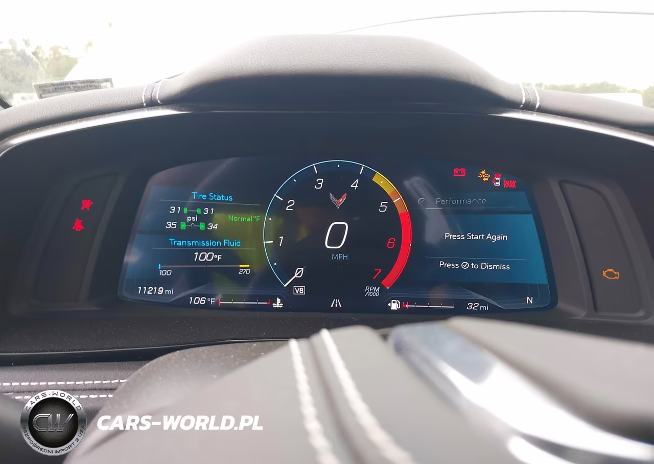 2025 Chevrolet Corvette Stingray Rwd 2Lt VIN:1G1YB2D45S5100986 - 7