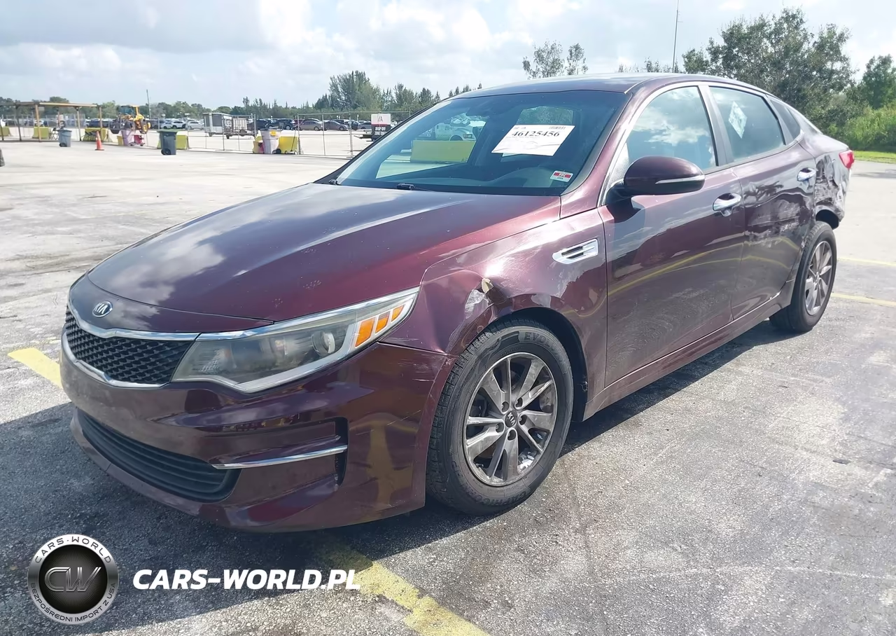 2018 Kia Optima Lx VIN:5XXGT4L36JG184962 - 2