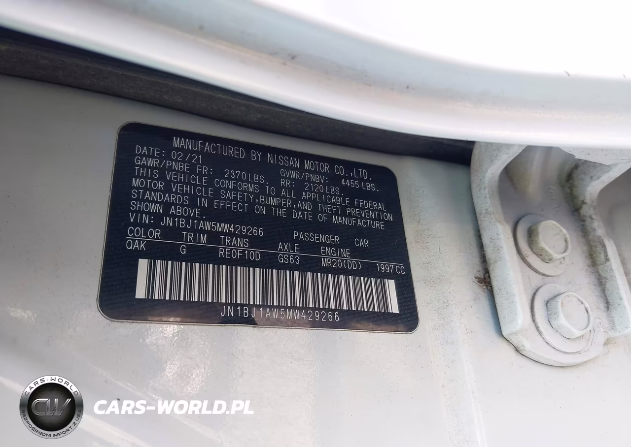 2021 Nissan Rogue Sport S Awd Xtronic Cvt VIN:JN1BJ1AW5MW429266 - 9