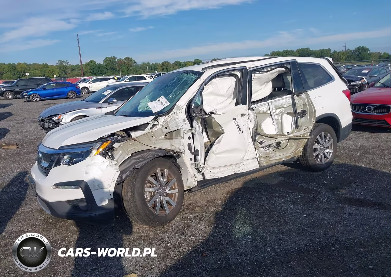 2022 Honda Pilot Awd Ex-L VIN:5FNYF6H56NB081793 - 2