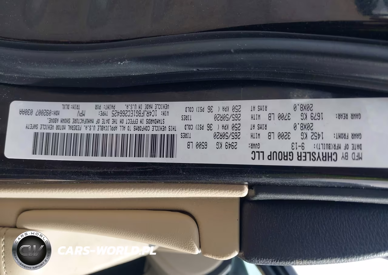 2014 Jeep Grand Cherokee Limited VIN:1C4RJFBG1EC266425 - 9