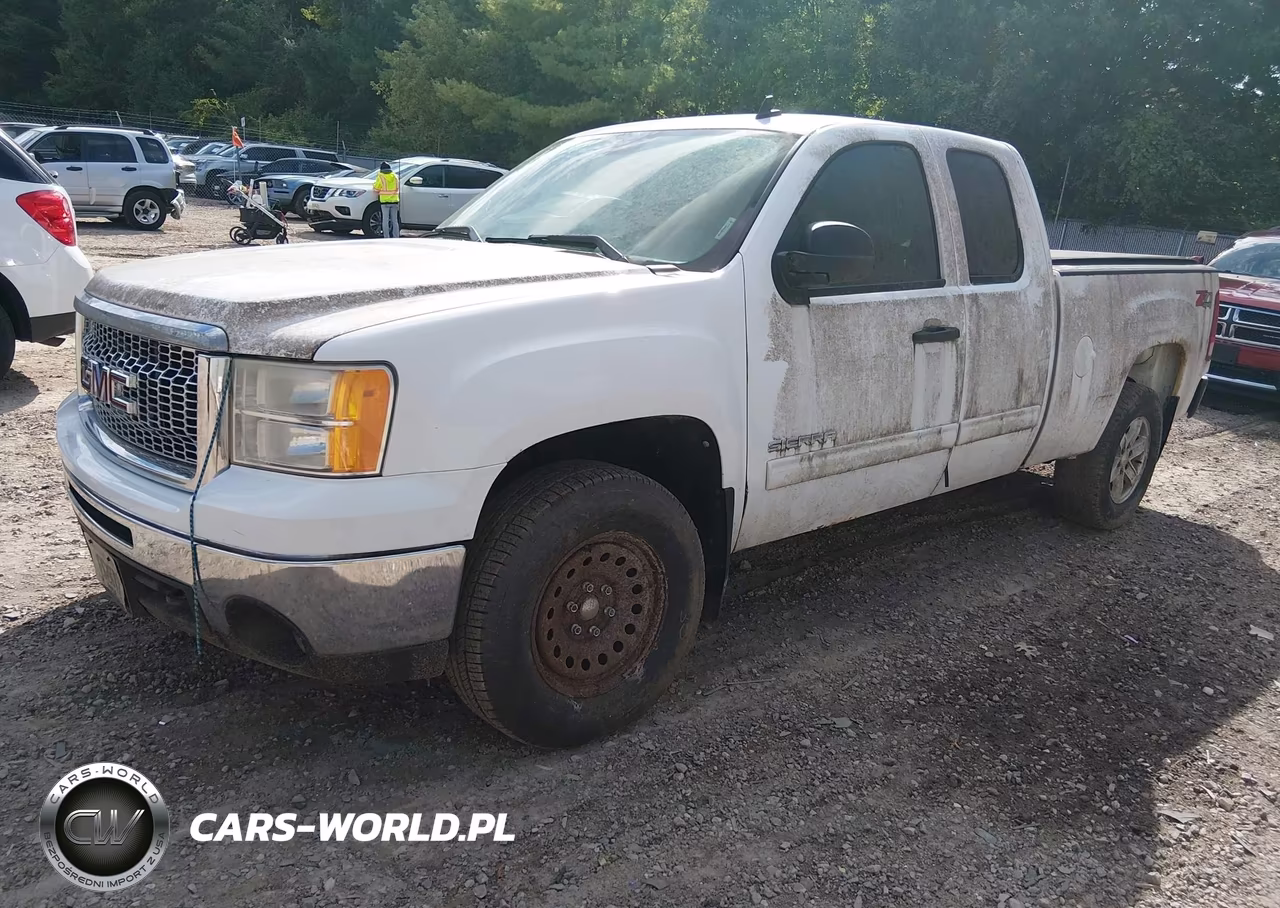 2010 GMC Sierra 1500 Sle VIN:1GTSKVE39AZ110304 - 2