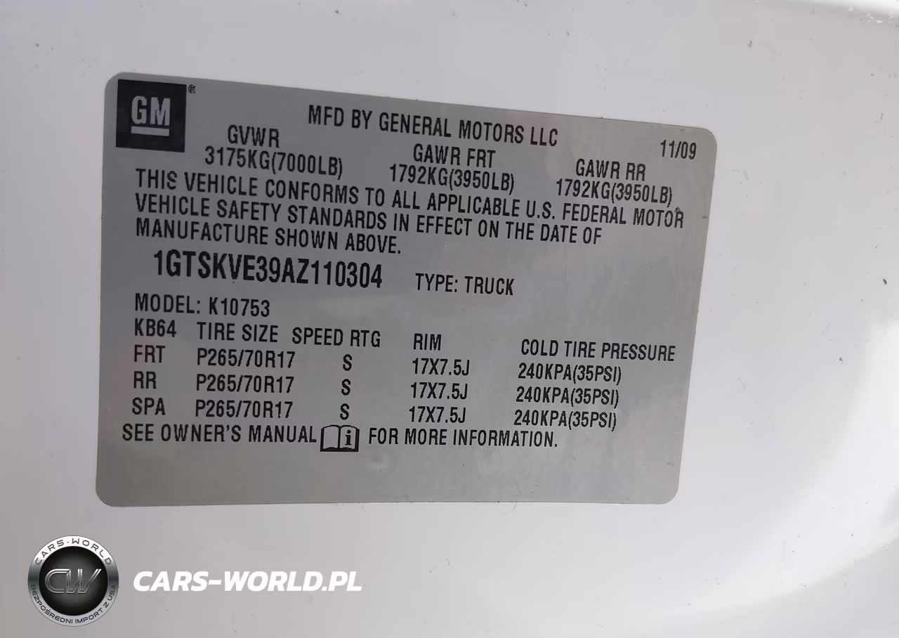 2010 GMC Sierra 1500 Sle VIN:1GTSKVE39AZ110304 - 9