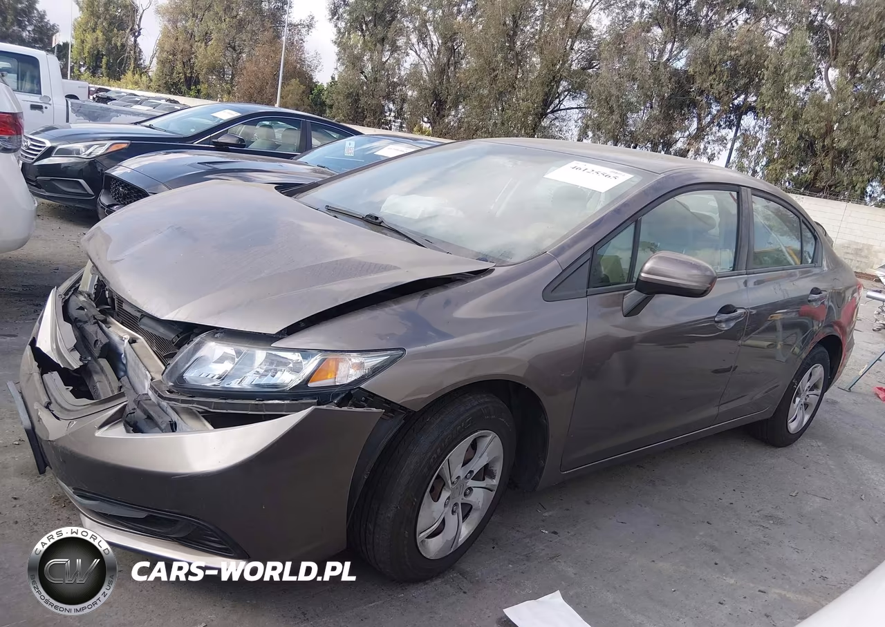 2015 Honda Civic Lx VIN:19XFB2F54FE227601 - 13