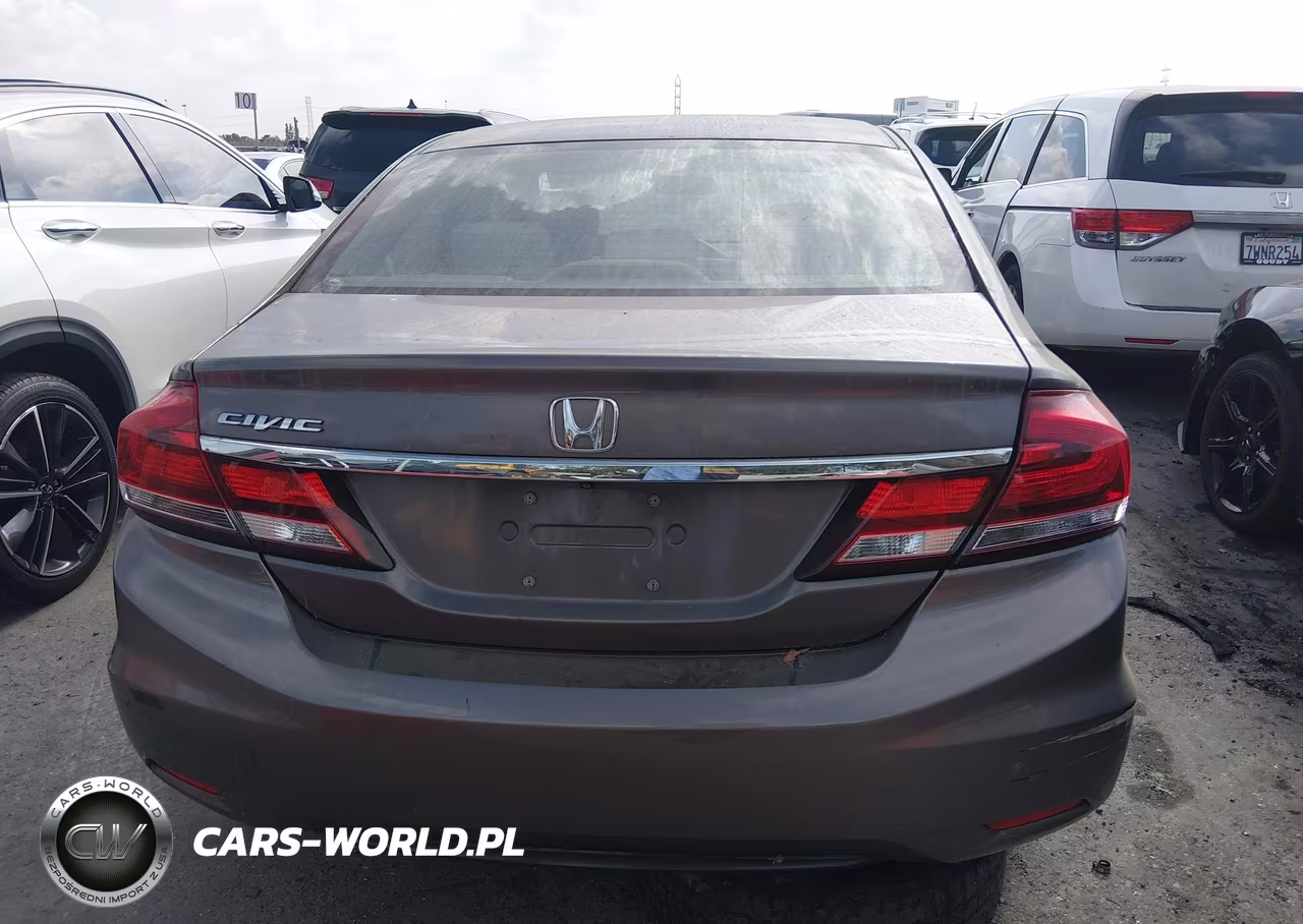 2015 Honda Civic Lx VIN:19XFB2F54FE227601 - 15