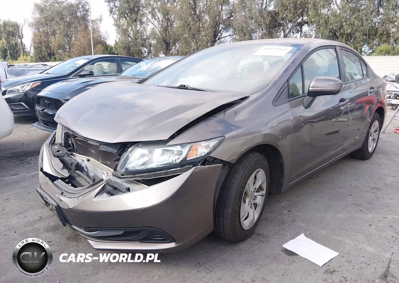 2015 Honda Civic Lx VIN:19XFB2F54FE227601 - 2