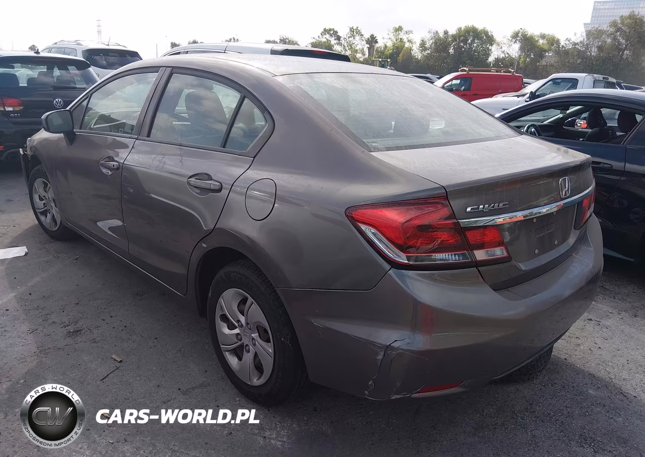 2015 Honda Civic Lx VIN:19XFB2F54FE227601 - 3