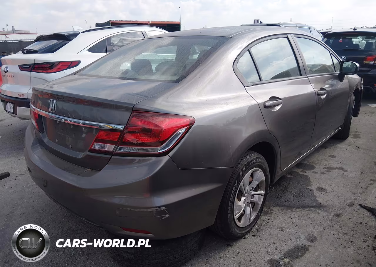2015 Honda Civic Lx VIN:19XFB2F54FE227601 - 4