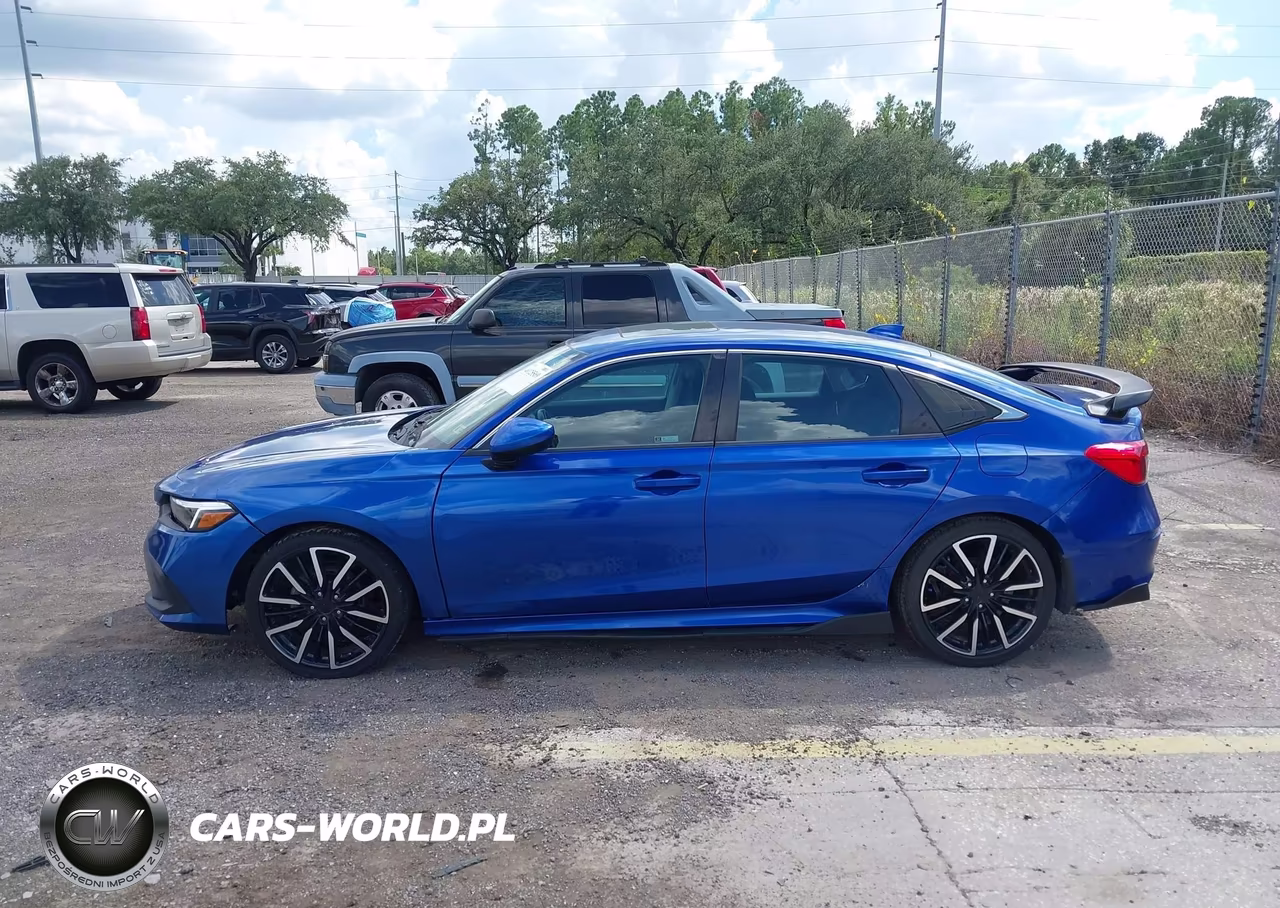 2022 Honda Civic Ex VIN:2HGFE1F74NH307665 - 14