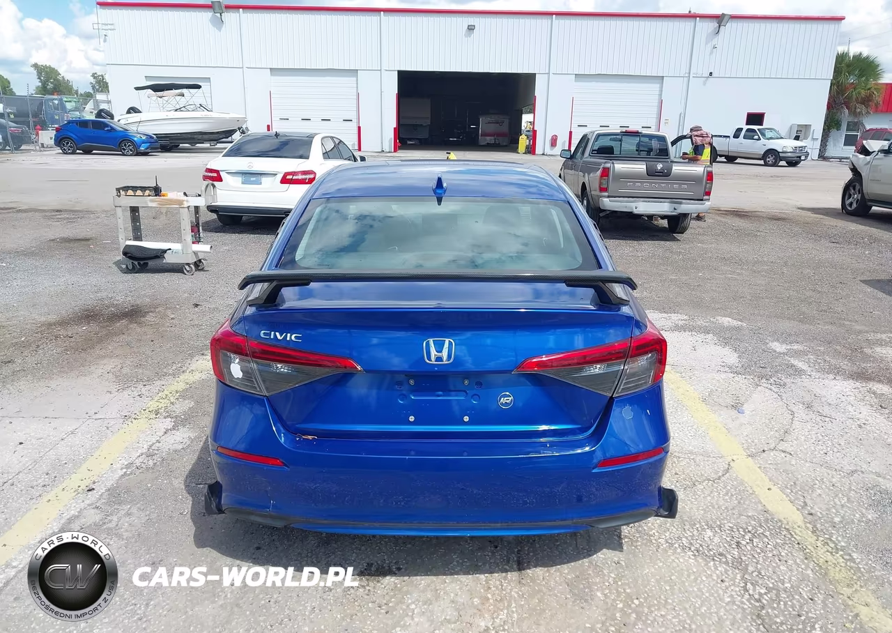 2022 Honda Civic Ex VIN:2HGFE1F74NH307665 - 16