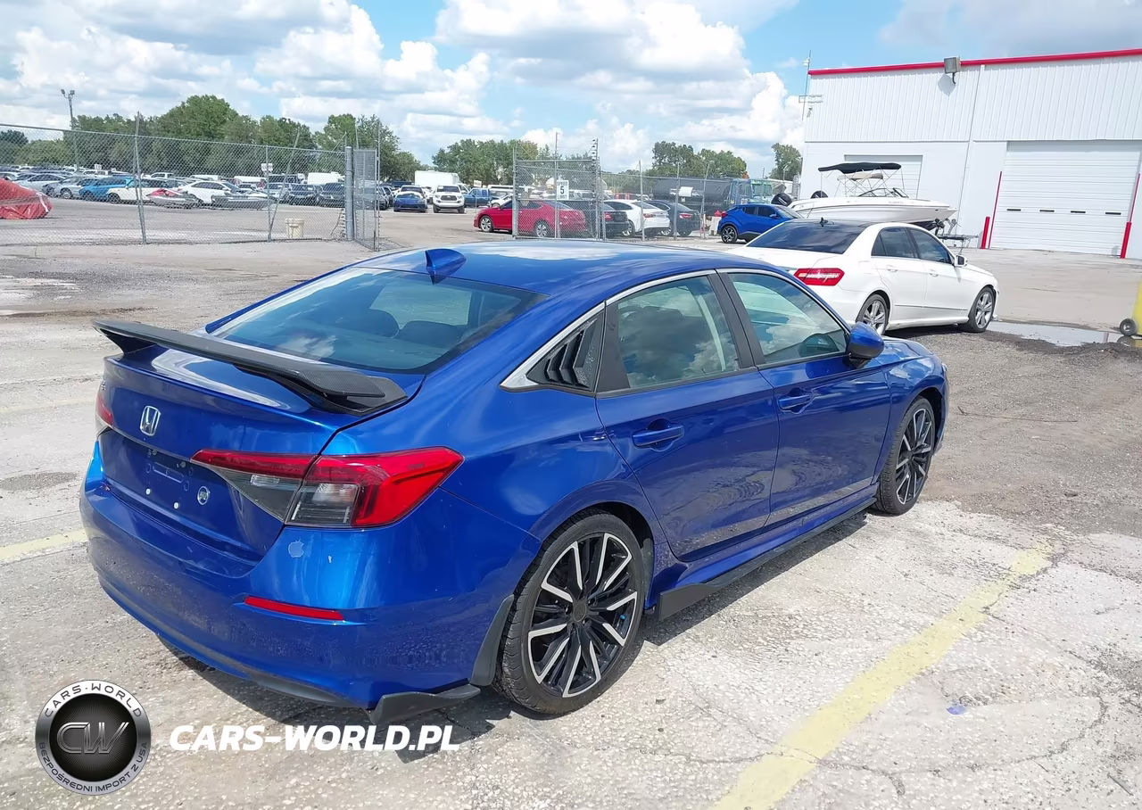 2022 Honda Civic Ex VIN:2HGFE1F74NH307665 - 4