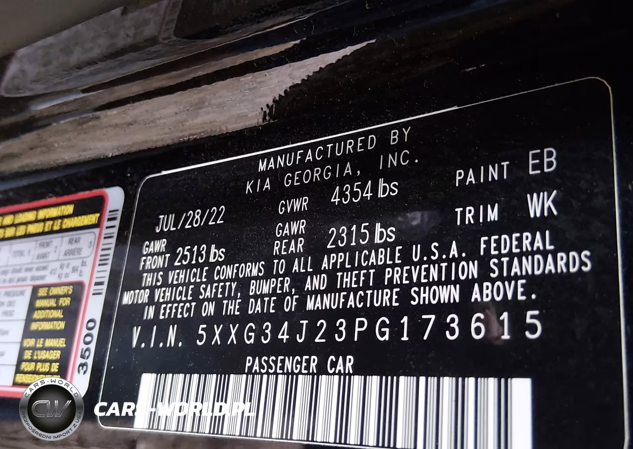 2023 Kia K5 Ex VIN:5XXG34J23PG173615 - 9