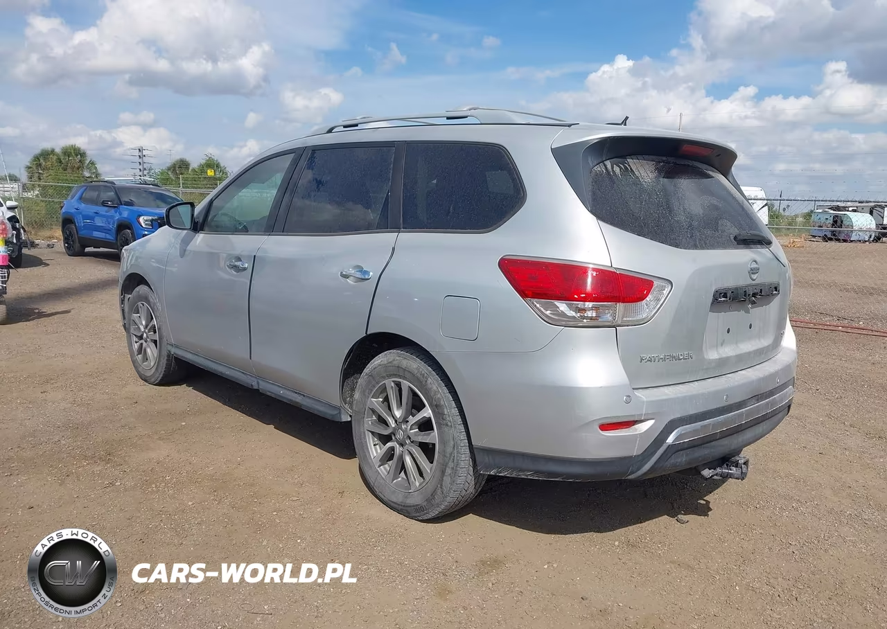 2016 Nissan Pathfinder Platinum-S-Sl-Sv VIN:5N1AR2MN7GC617363 - 3