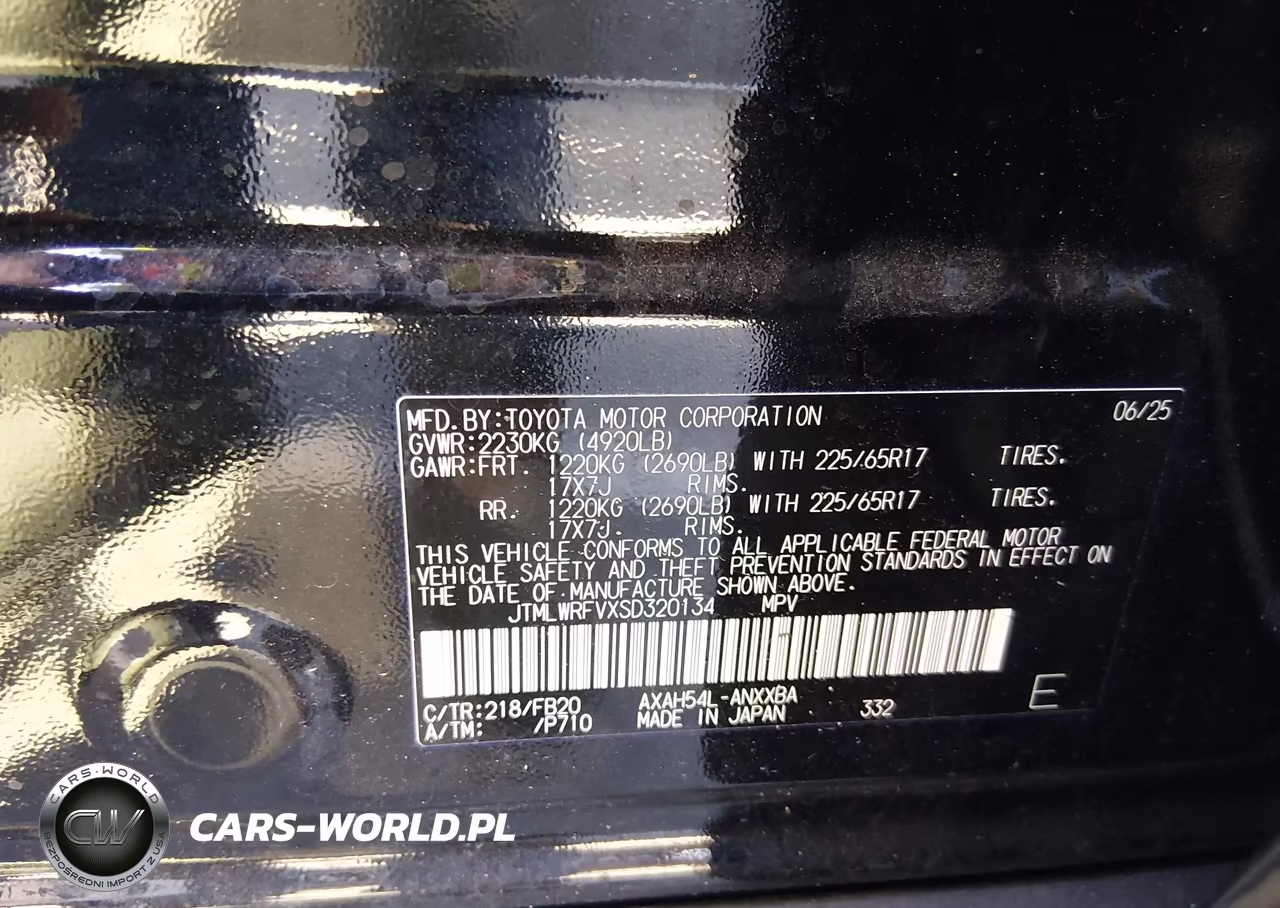 2025 Toyota Rav4 Hybrid Le VIN:JTMLWRFVXSD320134 - 9