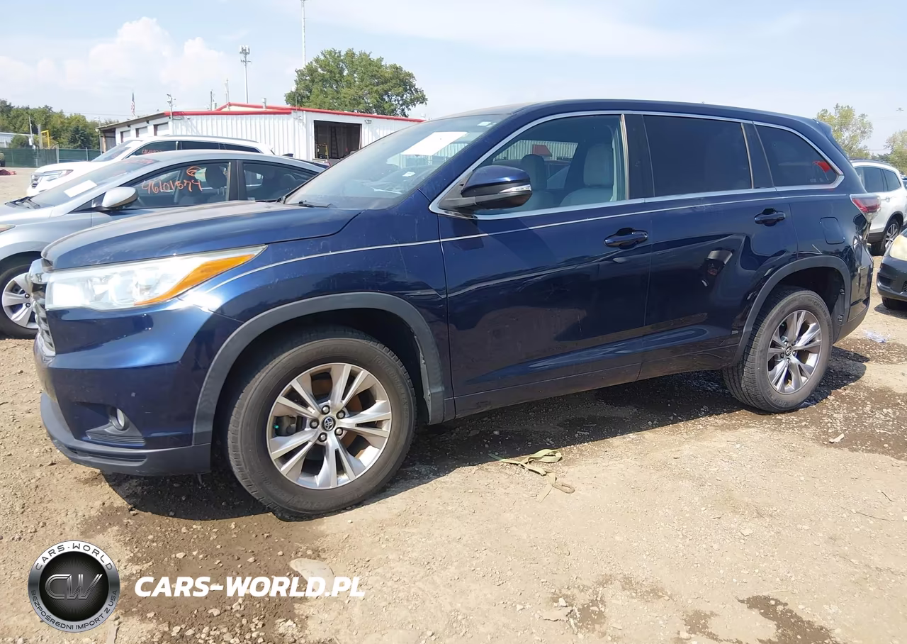 2016 Toyota Highlander Le Plus V6 VIN:5TDZKRFH6GS182748 - 2