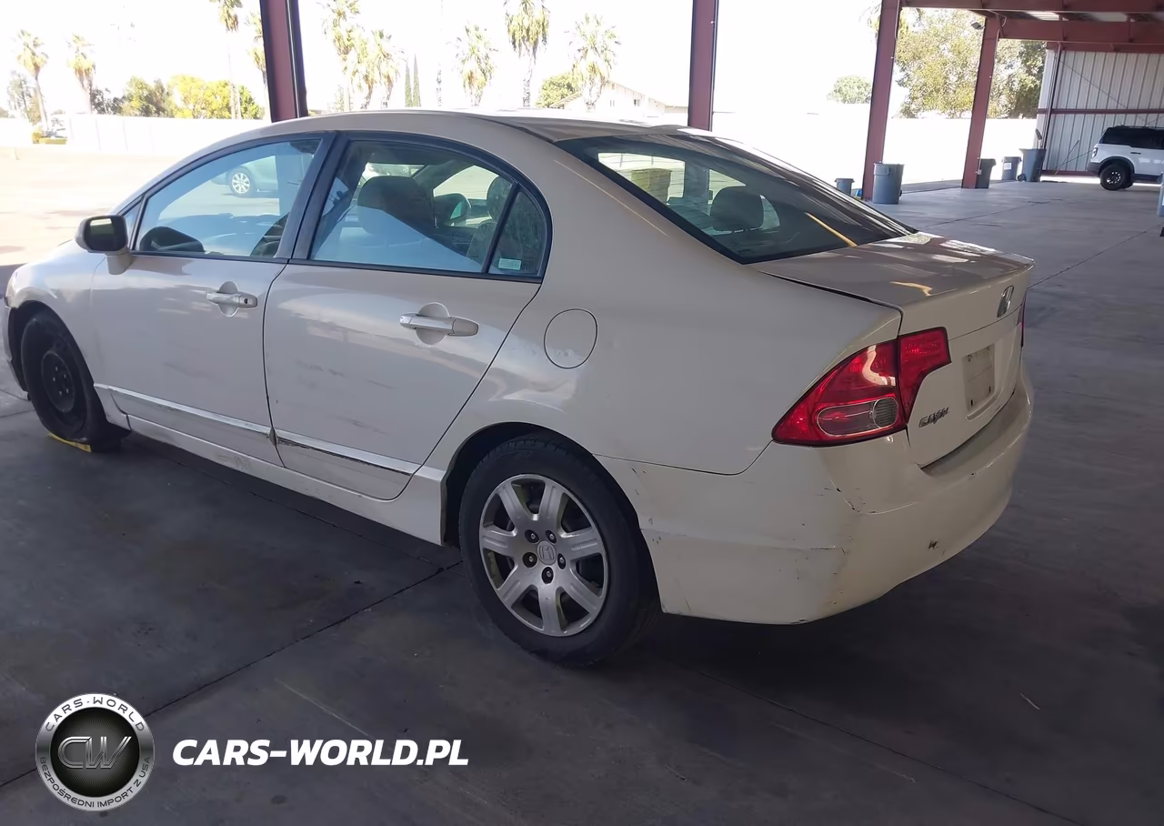 2007 Honda Civic Lx VIN:1HGFA16597L121314 - 3
